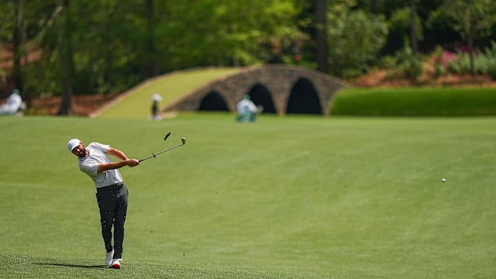 Scottie Scheffler opened with 68 on Thursday at Augusta National. Scottie Scheffler opened with 68 on Thursday at Augusta National.