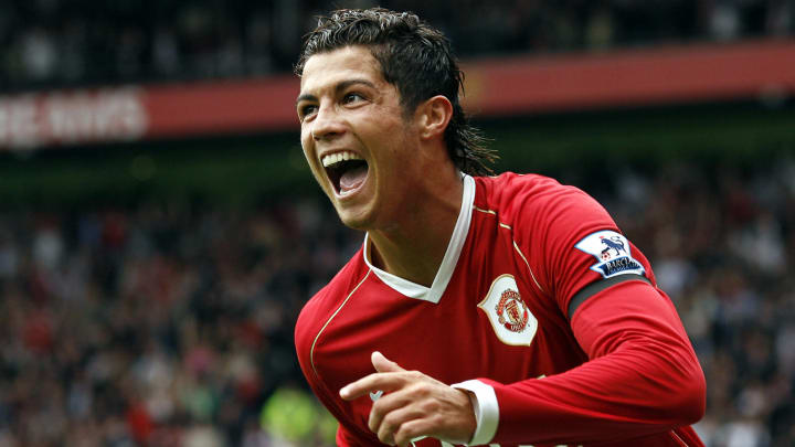 Manchester  United's Cristiano Ronaldo c