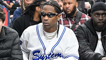 Celebrities At The Los Angeles Lakers Game