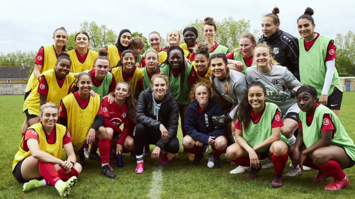 Ultimate Goal participants met Vivianne Miedema during filming