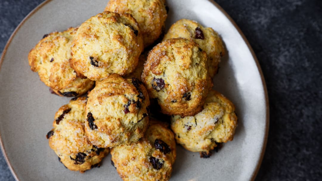 You don't have to organize a full afternoon tea service to enjoy these scones.