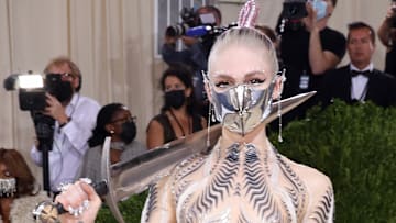 The 2021 Met Gala Celebrating In America: A Lexicon Of Fashion - Arrivals