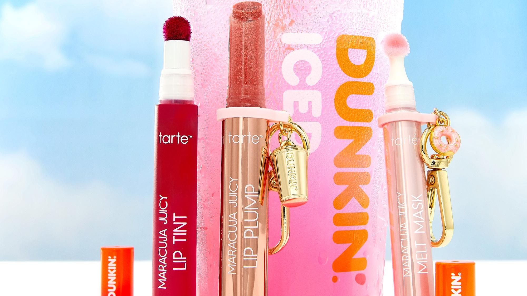 Rare: new Tarte x Dunkin’ Collab ◎ BLSSD The Label ◎ Patches Trucker Hat ◎ Pink tartecosmetics x @dunkin custom trucker hats. An HONOR to  main image 2
