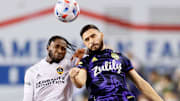 Oniel Fisher y Alex Roldan, Los Angeles Galaxy vs Seattle Sounders 