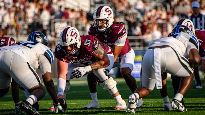 Southern Illinois quarterback DJ Williams (1)