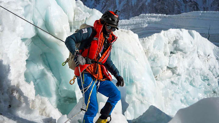 Tyler Andrews on Manaslu Tyler Andrews on Manaslu