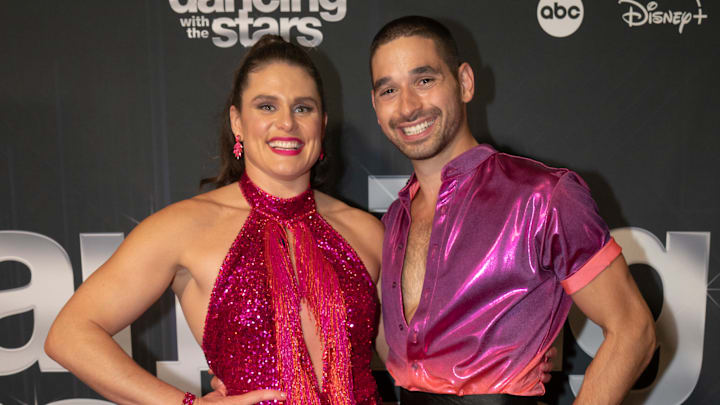 Ilona Maher and Alan Bersten