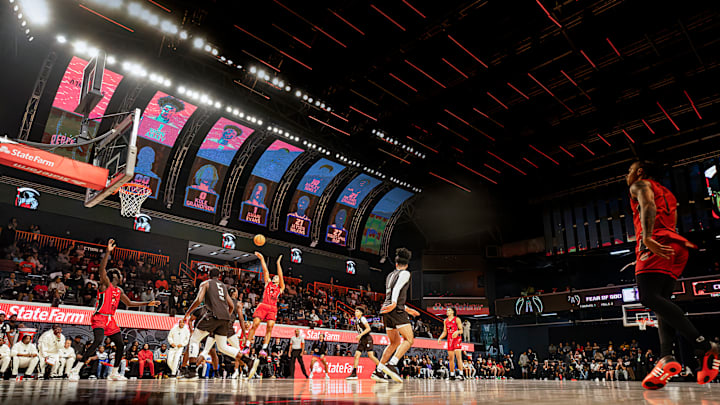 OTE’s eight teams play games—many of which are streamed on Prime or YouTube—in a state-of-the-art arena in Atlanta. OTE’s eight teams play games—many of which are streamed on Prime or YouTube—in a state-of-the-art arena in Atlanta.
