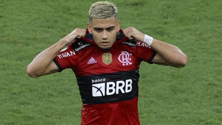 O belga Andreas Pereira já marcou cinco gols desde que chegou ao Flamengo, em agosto O belga Andreas Pereira já marcou cinco gols desde que chegou ao Flamengo, em agosto