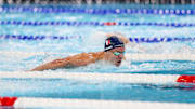 France’s Leon Marchand blew the roof off at the 2024 Paris Olympics when he snagged gold in the 200-meter breaststroke and the 200-meter butterfly in the same day. 
