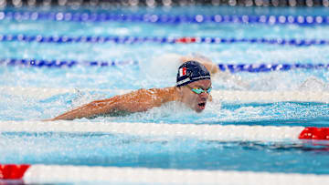 France’s Leon Marchand blew the roof off at the 2024 Paris Olympics when he snagged gold in the 200-meter breaststroke and the 200-meter butterfly in the same day. 