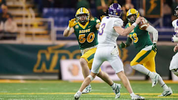 North Dakota State defensive tackle Kody Huisman