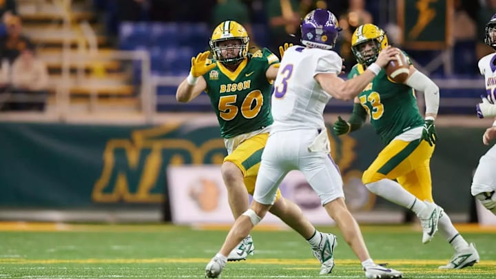 North Dakota State defensive tackle Kody Huisman