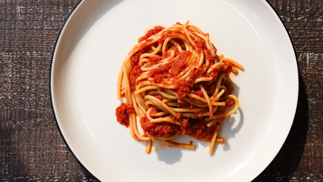 This recipe is a great way to upgrade spaghetti.