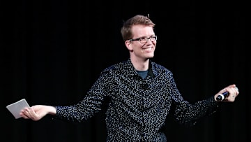YouTube Personality Hank Green Discusses His New Book "An Absolutely Remarkable Thing"