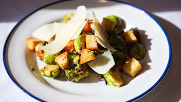This Caesar salad will make a great appetizer to any meal.