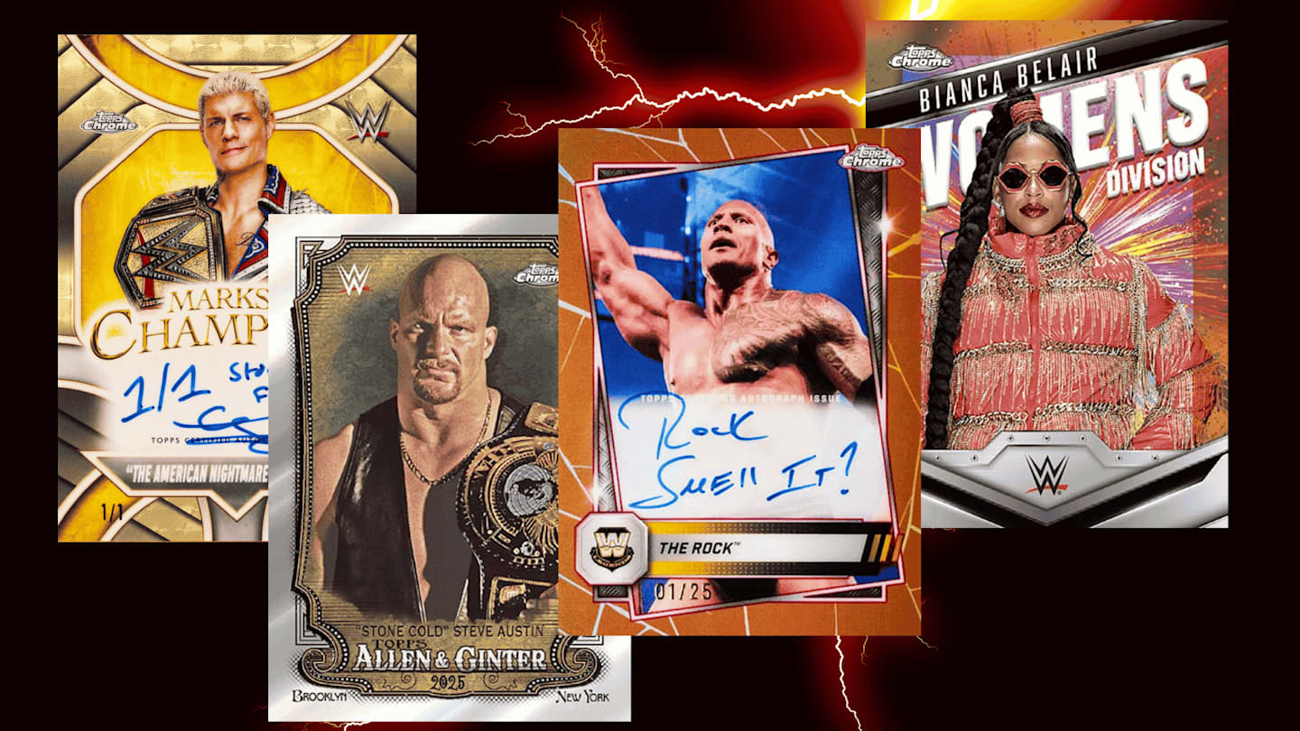 Topps WWE Chrome 2025 Launches A New Era of Wrestling Trading Cards Begins
