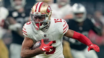 San Francisco 49ers wide receiver Jauan Jennings (15)