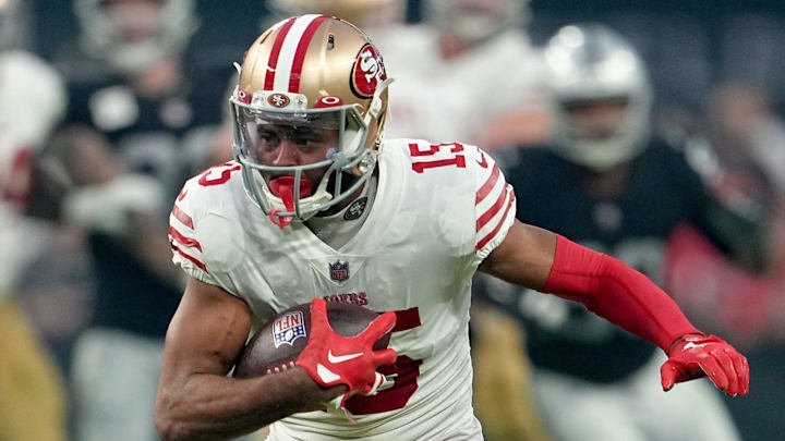 San Francisco 49ers wide receiver Jauan Jennings (15)