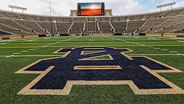 Notre Dame Stadium.