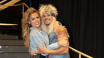 BROOKS NADER, GLEB SAVCHENKO on DANCING WITH THE STARS - "Hair Metal Night" 