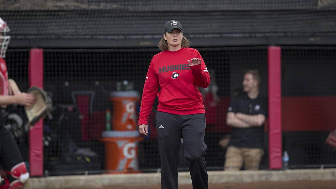 Former Northern Illinois head softball coach Christina Sutcliffe is suing the school after being fired in 2024. Former Northern Illinois head softball coach Christina Sutcliffe is suing the school after being fired in 2024.
