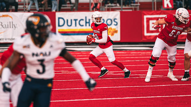 Eastern Washington quarterback Kekoa Visperas