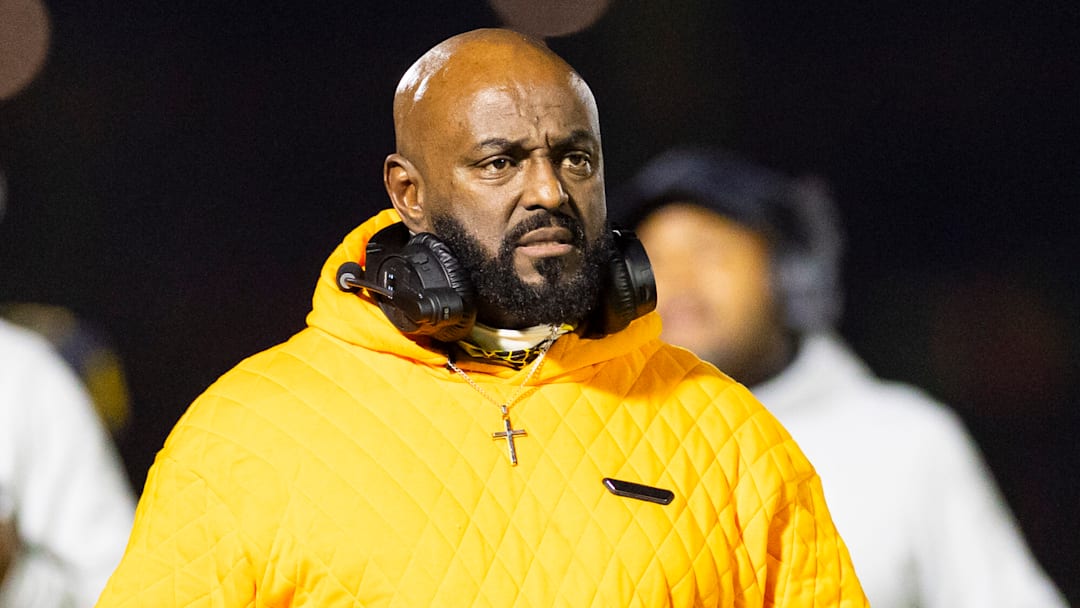 St. Frances head football coach Messay Hailemariam.