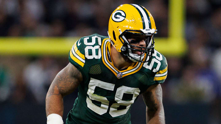 Green Bay Packers linebacker Isaiah McDuffie