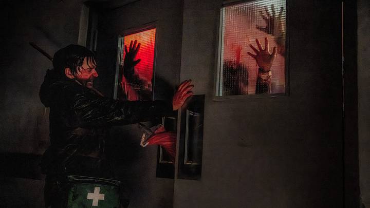 Austin Abrams stars in Constantin Film and Columbia Pictures RESIDENT EVIL, directed by Zach Cregger. Photo by: Dušan Martinček