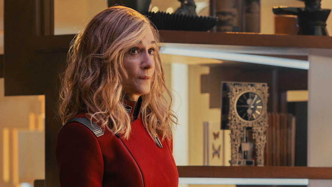 Holly Hunter as Nahla Ake in Star Trek: Starfleet Academy, episode 2, season 1, streaming on Paramount+, 2025. 