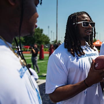 Detroit Lions’ James Houston IV.