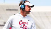 Ole Miss head coach Lane Kiffin