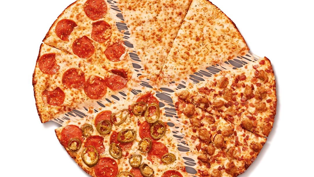 Little Caesars Fantastic Four-N-One Pizza