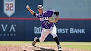 Walter Quinn prepares to deliver a pitch for the Lopes