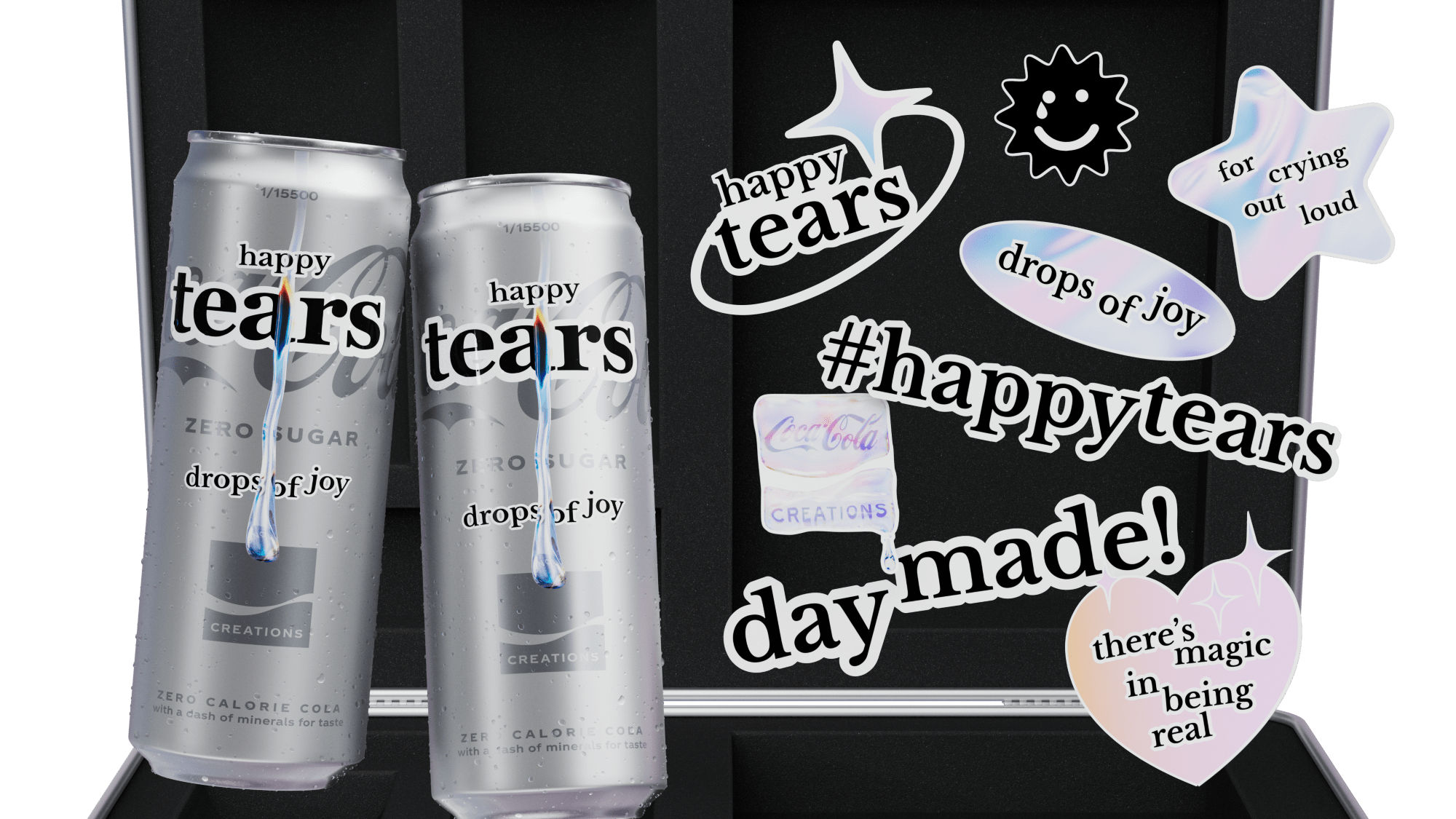 Coca-Cola Happy Tears Zero Sugar celebrates the power of kindness