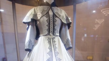 This dress, worn by Vivien Leigh in ‘Gone With the Wind,’ was in a pile of costumes to be thrown out before it was rescued.