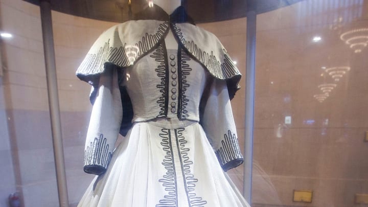 This dress, worn by Vivien Leigh in ‘Gone With the Wind,’ was in a pile of costumes to be thrown out before it was rescued.