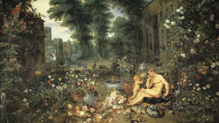 "The Sense of Smell" by Jan Brueghel the Elder and Peter Paul Rubens