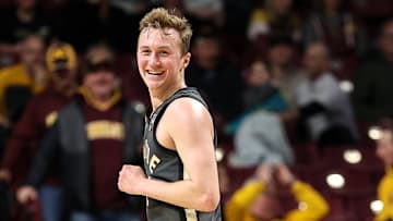 Purdue Boilermakers guard Fletcher Loyer (2) smiles