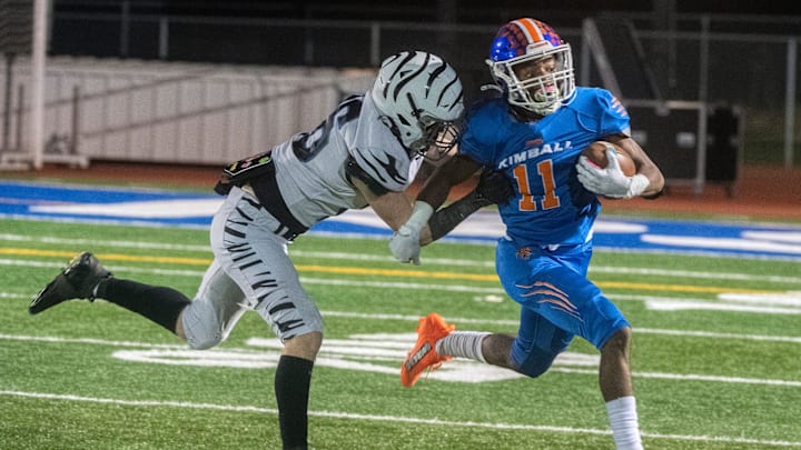 Can you guess which California high school football team here is called the Fighting Zebras?