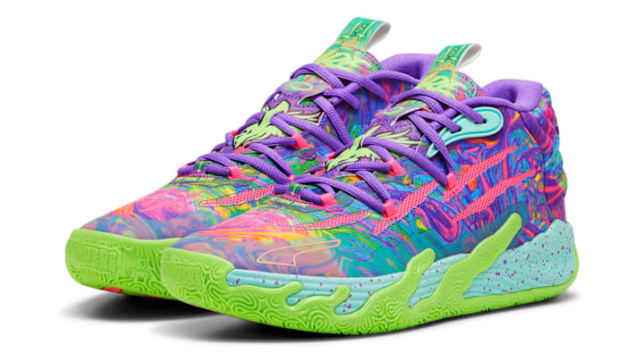 The PUMA MB.03 in the "Be You" colorway.