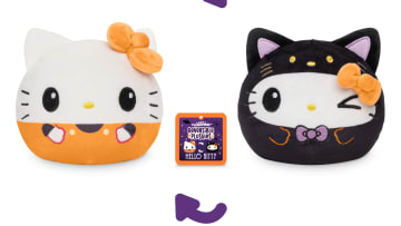 Spooky cute alert: Halloween-themed plushies are here! Image Credit to TeeTurtle/Sanrio. 