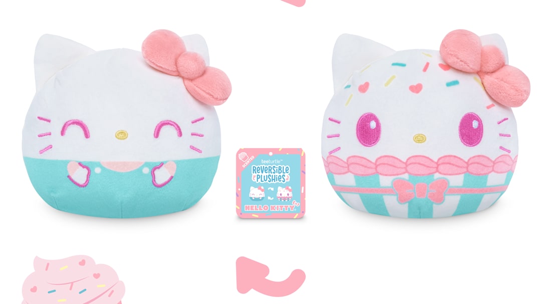Sanrio Scented Cupcake Reversible Plushie Collection