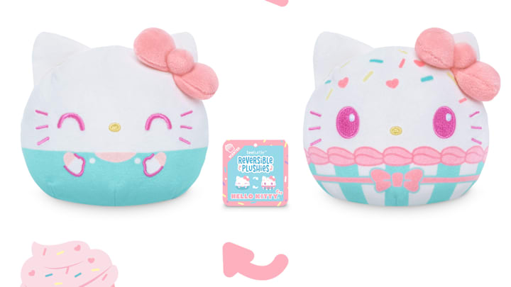 Sanrio Scented Cupcake Reversible Plushie Collection
