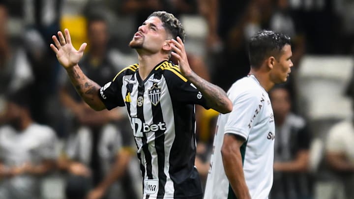 Rubens foi um dos personagens do jogo pelo Galo Rubens foi um dos personagens do jogo pelo Galo