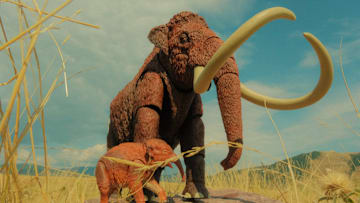 Mammoth and friend.