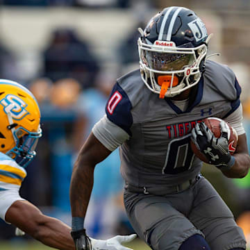 Jackson State running back Travis Terrell, Jr., (0)