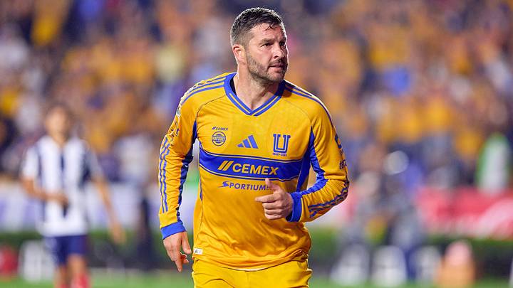 André-Pierre Gignac, el francés que se ganó el corazón de la afición de Tigres. André-Pierre Gignac, el francés que se ganó el corazón de la afición de Tigres.