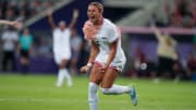 Rodman wasted no time in her Olympic debut, opening up scoring for the U.S. in the 17th minute. 